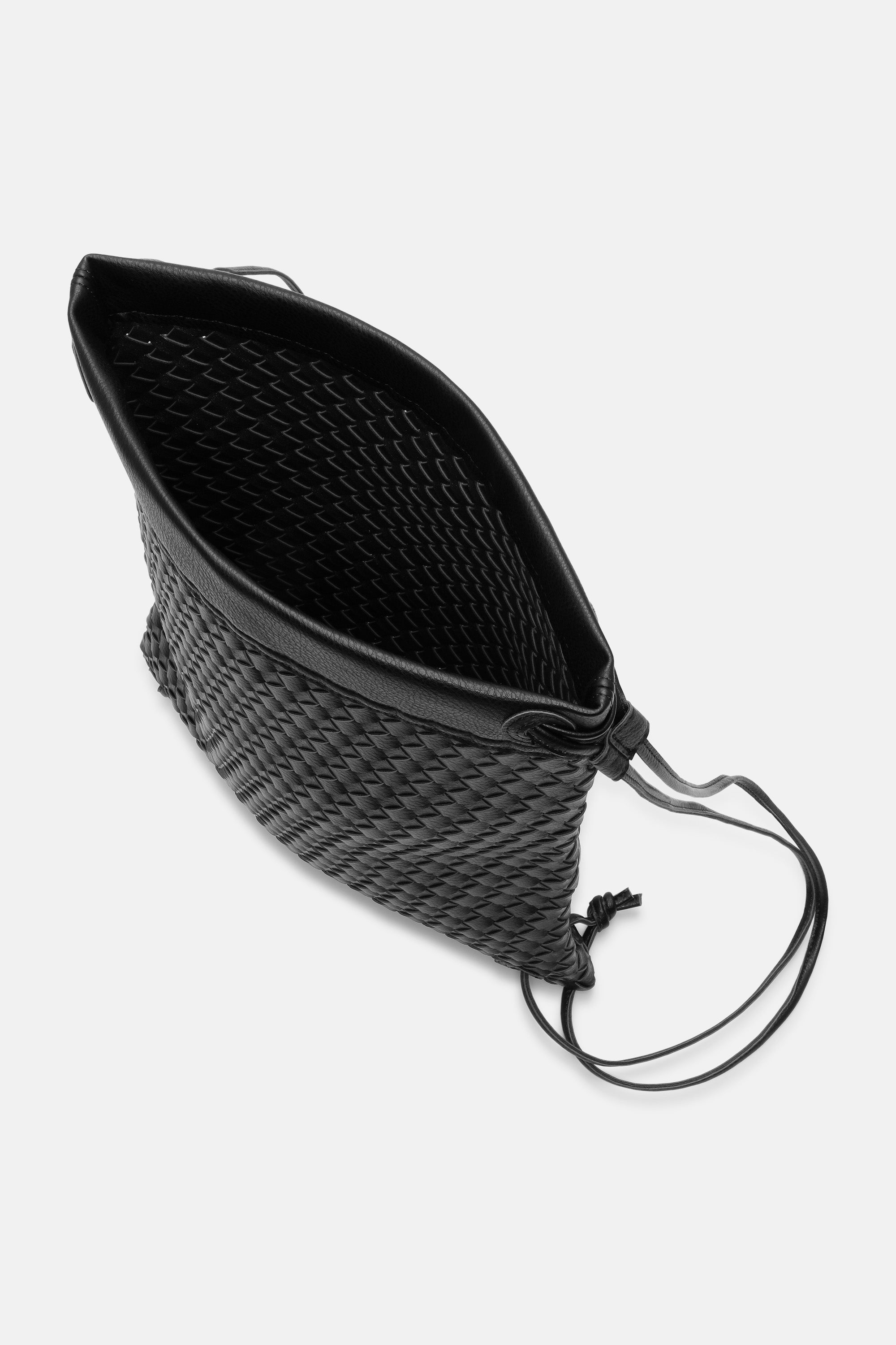 Ilse Jacobsen Hornbæk Accessories String Backpack Shoulder bag 001718 Black Gun metal